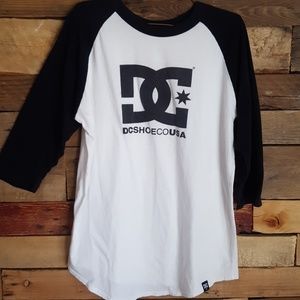 DC baseball style t-shirt